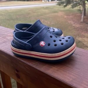 Unisex Crocs Crocband Clogs Navy